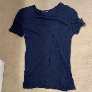 Navy brandy Melville tee shirt